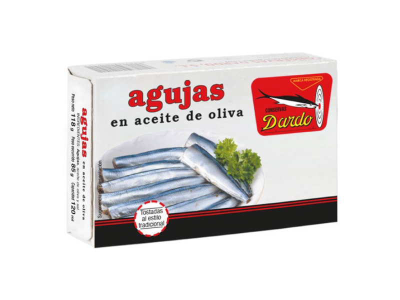 AGUJAS EN ACEITE OLIVA