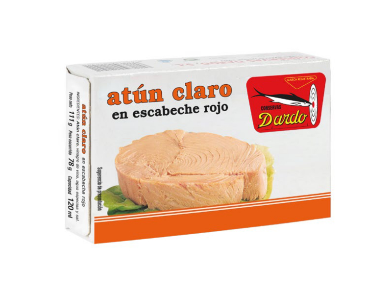 ATÚN CLARO EN ESCABECHE ROJO