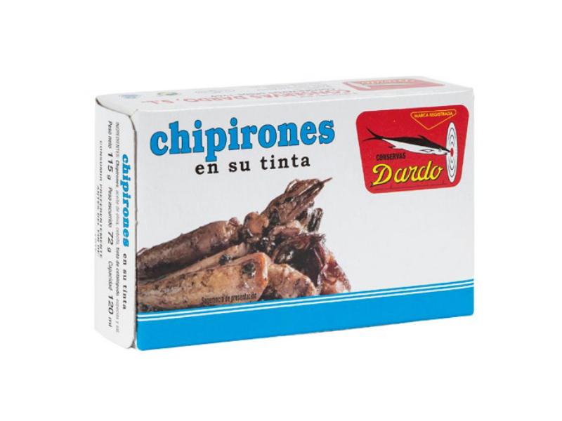 CHIPIRONES EN SU TINTA