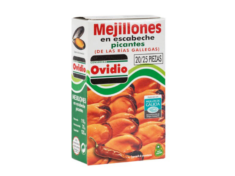 MEJILLONES EN ESCABECHE PICANTE