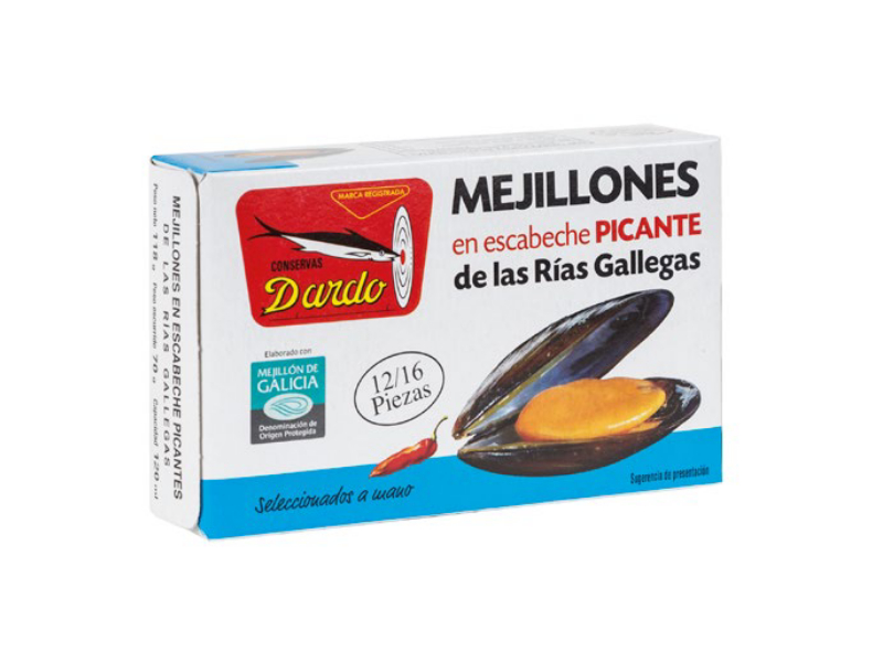 MEJILLONES EN ESCABECHE PICANTE