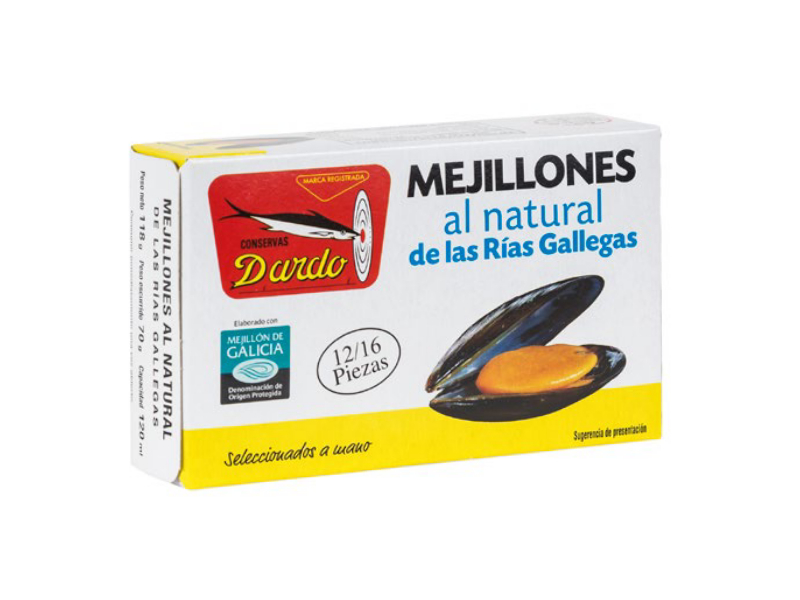 MEJILLONES AL NATURAL