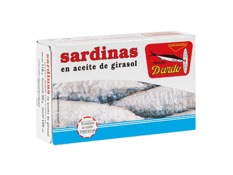 SARDINAS EN ACEITE DE GIRASOL