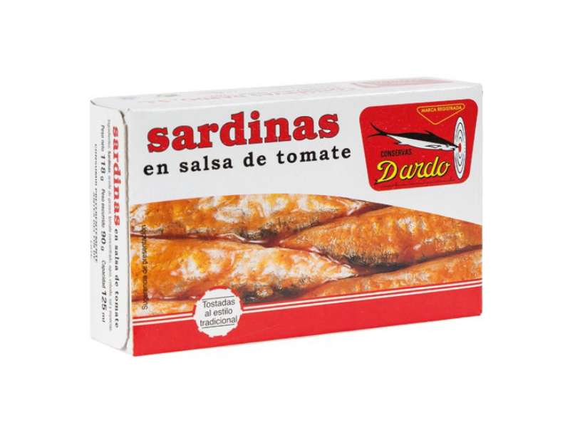 SARDINAS EN SALSA DE TOMATE